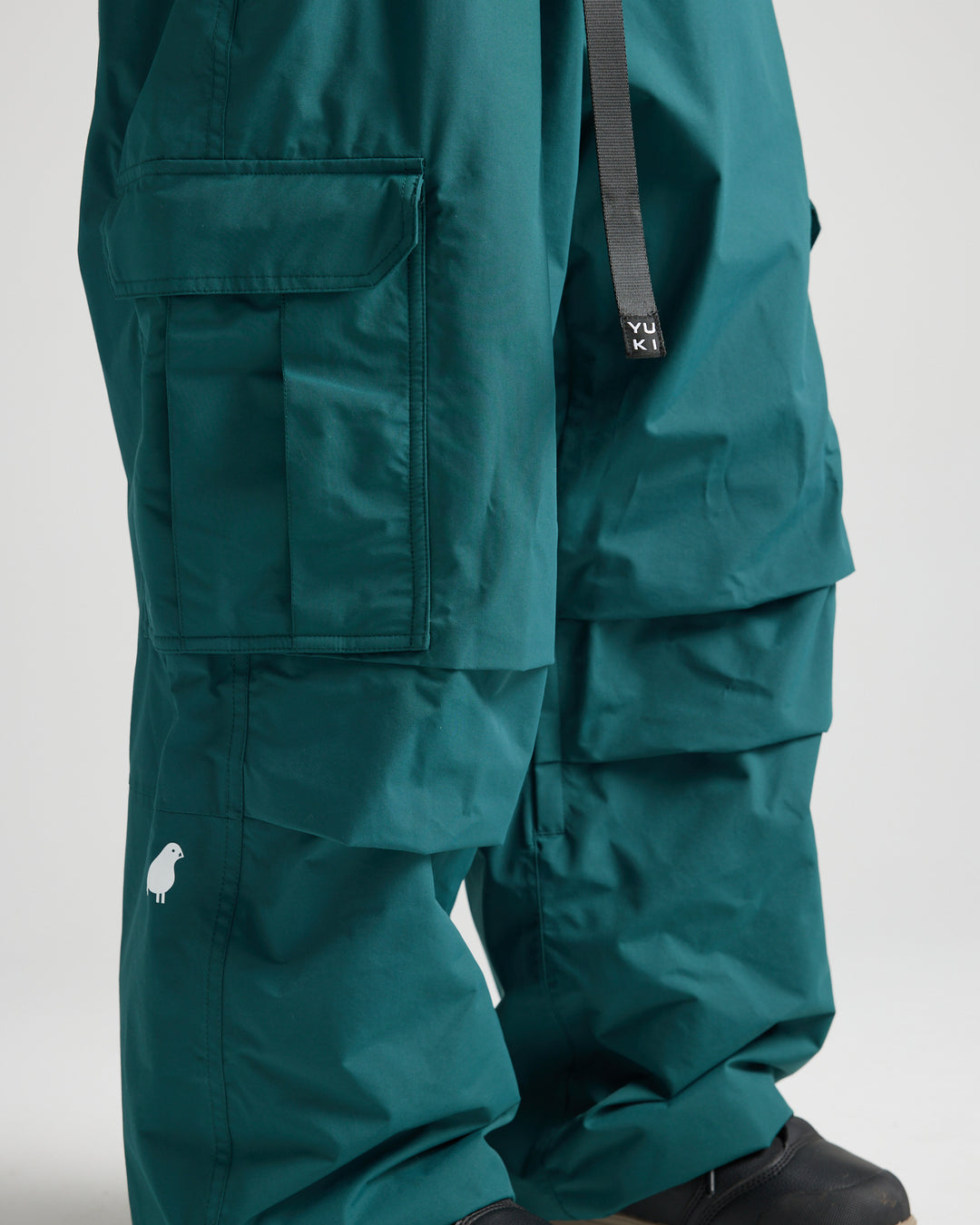Genki Pant — Deep Teal | PFAS-Free Snow Pant | Yuki Threads