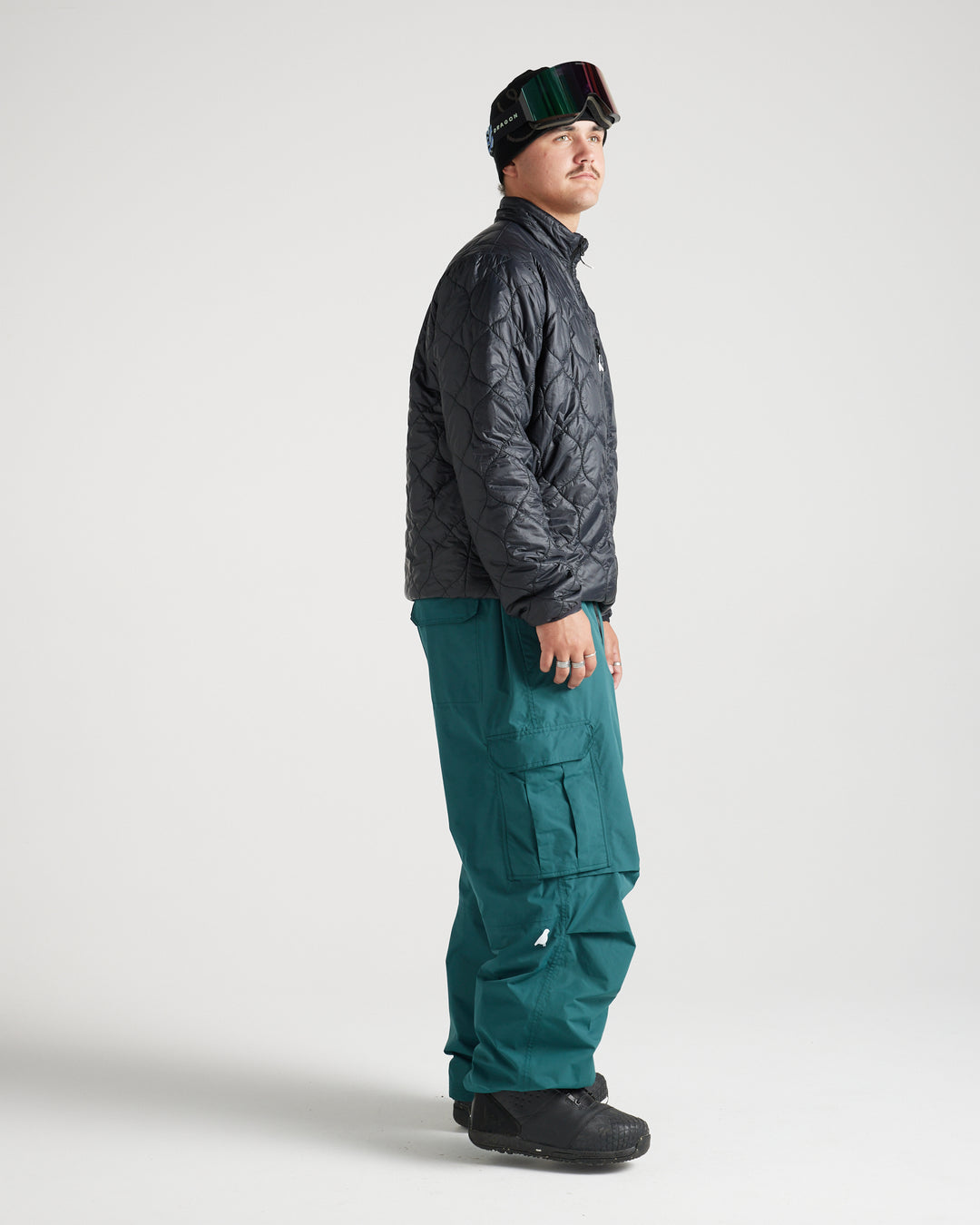 Genki Pant — Deep Teal | PFAS-Free Snow Pant | Yuki Threads