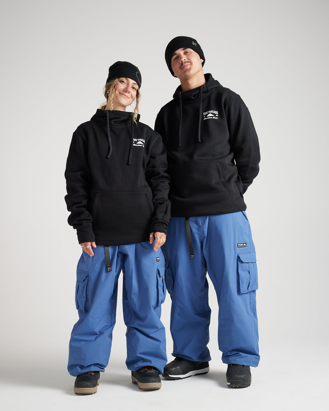 Loop Shred Hoodie – Black | 380gsm Heavyweight | Yuki Threads