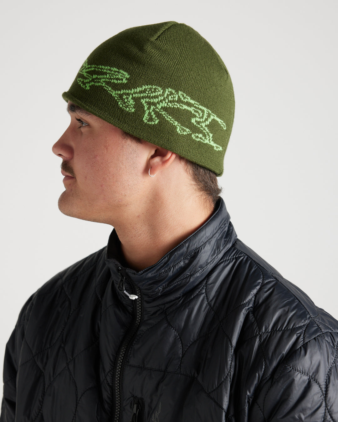 Slack Country Snow Beanie – Rifle Green | Yuki Threads