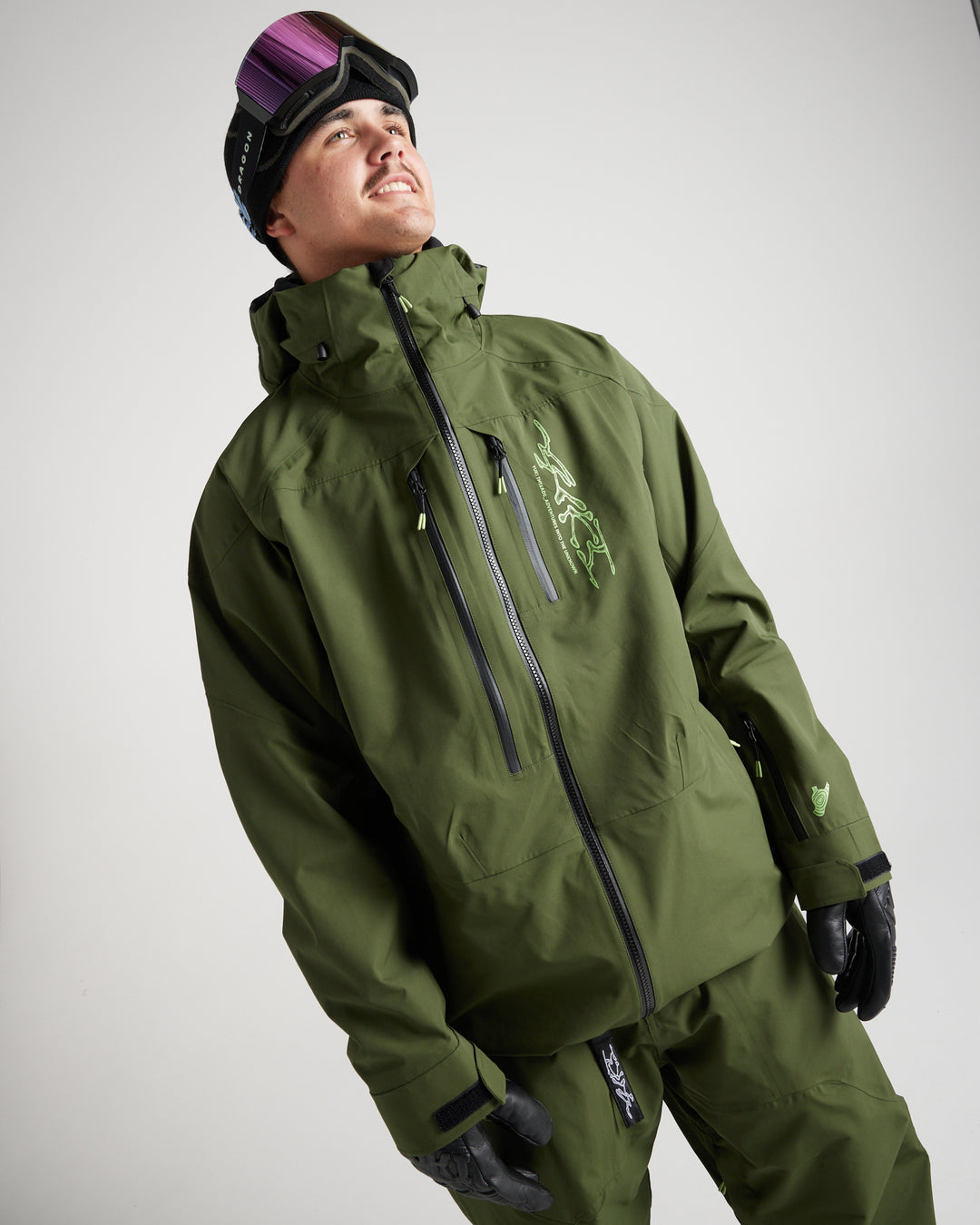 Slack Country Jacket Rifle Green – Yuki Threads