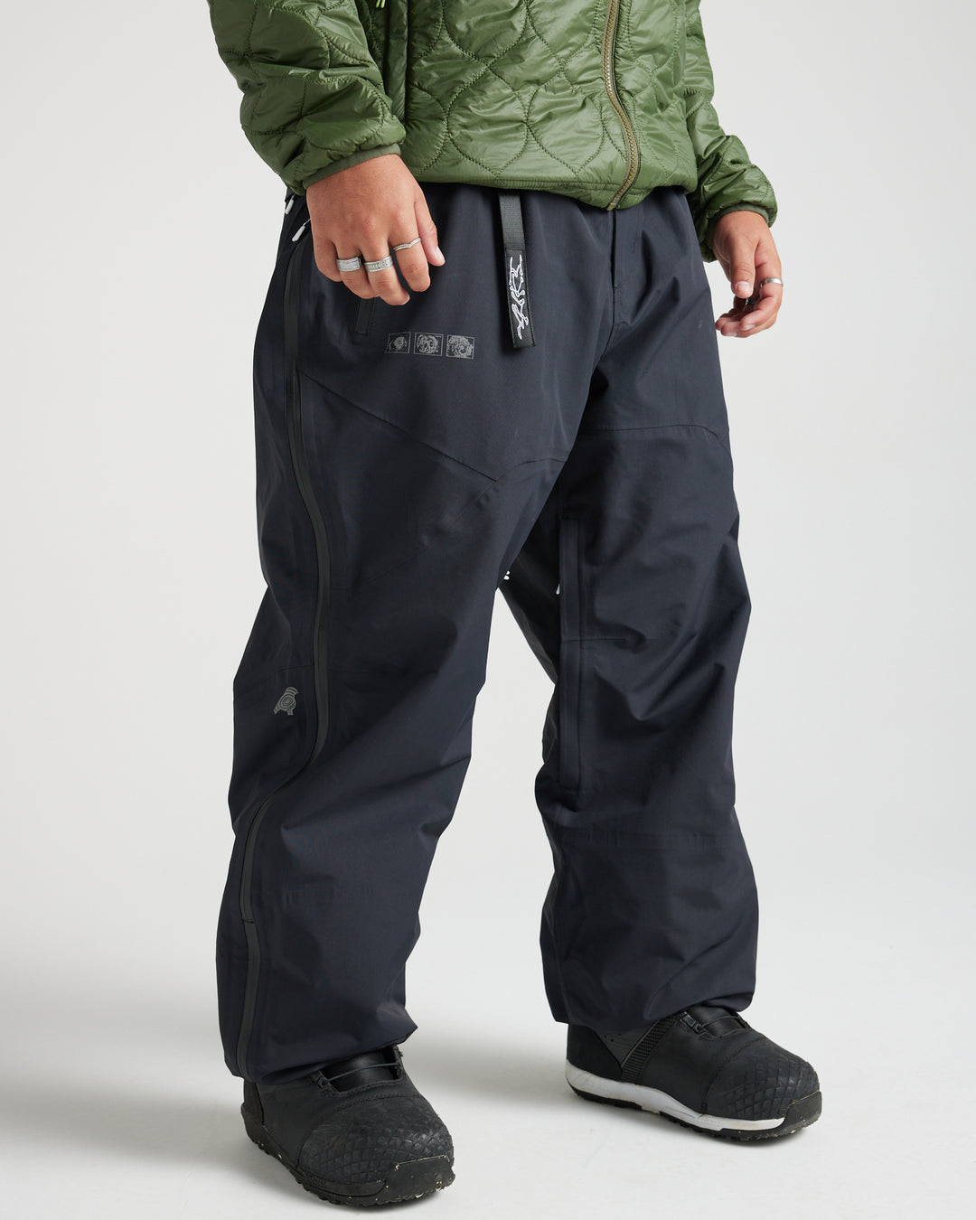 Slack Country 3L Snowboard Pant – Black | Yuki Threads