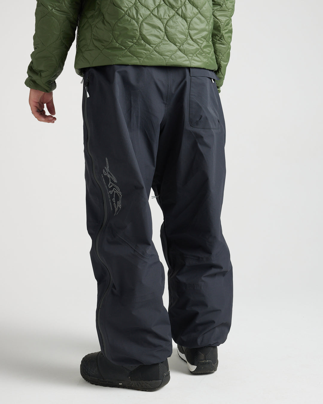 Slack Country 3L Snowboard Pant – Black | Yuki Threads