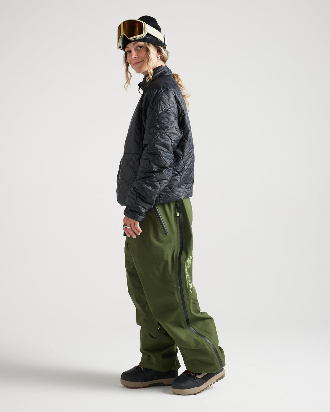 Slack Country 3L Snowboard Pant – Rifle Green | Yuki Threads