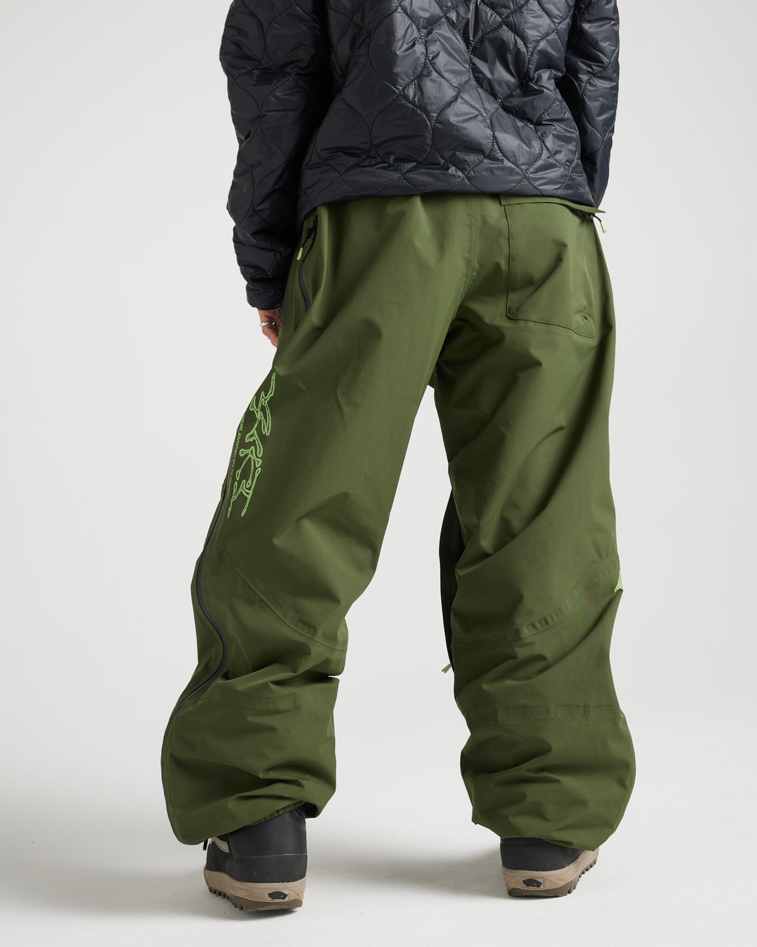 Slack Country 3L Snowboard Pant – Rifle Green | Yuki Threads