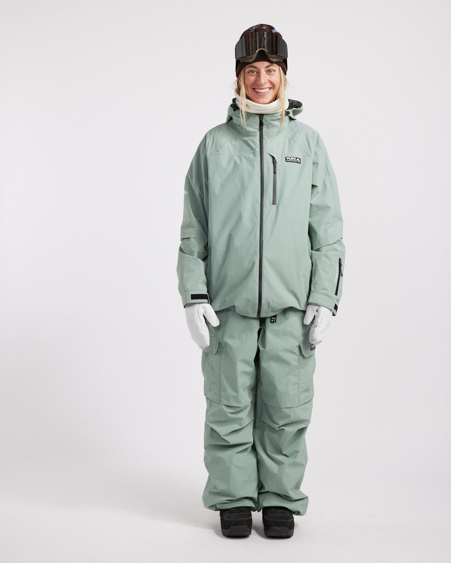 Genki Jacket Eucalyptus – Yuki Threads Genki Jacket Eucalyptus – Yuki Threads