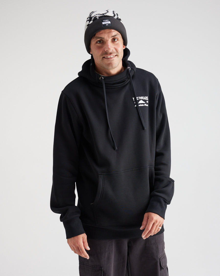 LOOP SHRED HOODIE BLACK – Yuki Threads