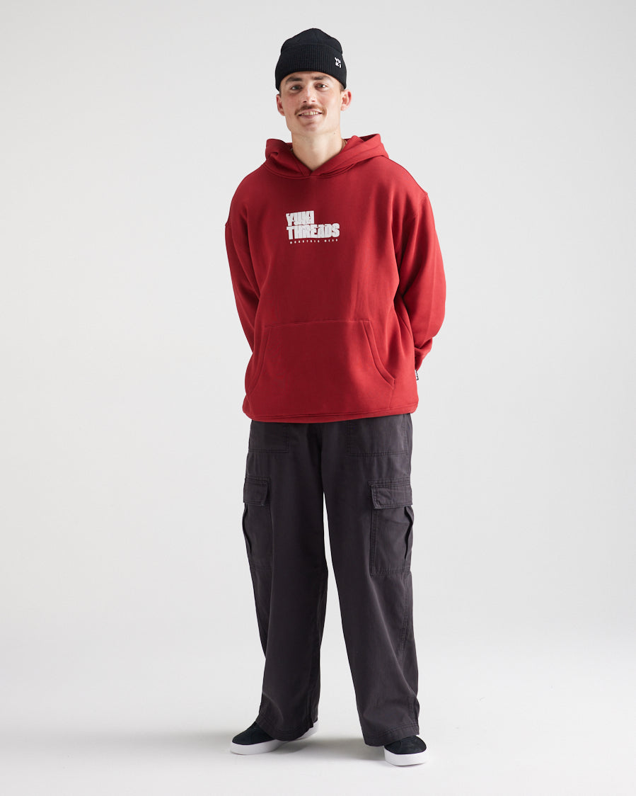 SQUALL HOODIE CRIMSON – Yuki Threads