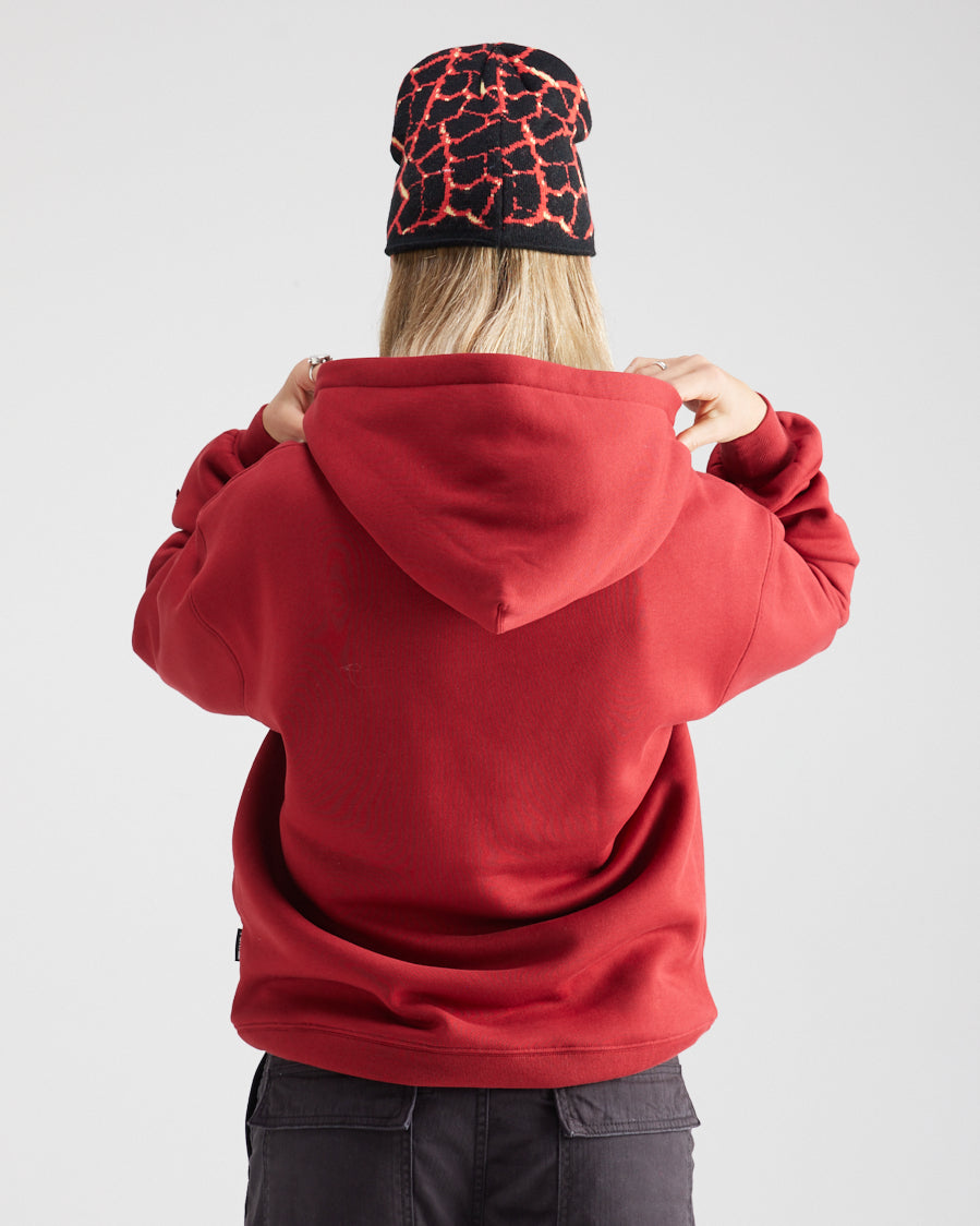 SQUALL HOODIE CRIMSON – Yuki Threads
