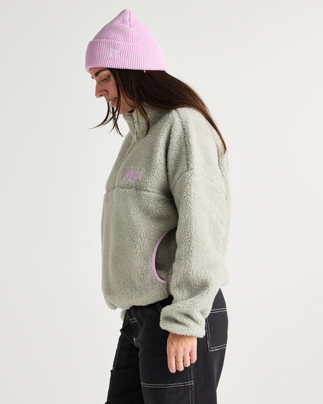 Kirli Fleece Pussywillow Gray – Yuki Threads